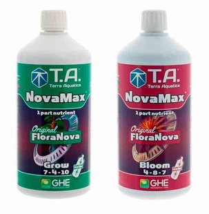Комплект удобрений NovaMax Bloom (FloraNova Bloom)+NovaMax Grow (FloraNova Grow) 2x1 л