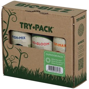 Комплект удобрений Try Pack Outdoor BioBizz
