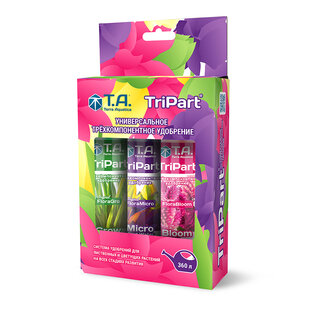 Набор минеральных удобрений TriPart (Flora Series) 3х60 мл