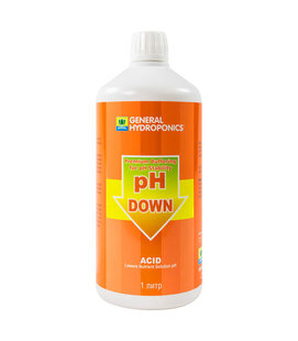 Регулятор pH Down GHE 1 л Регулятор pH Down GHE