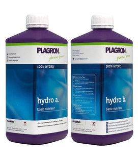 Комплексное двухкомпонентное удобрение Plagron Hydro A+B