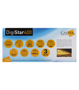 Gavita Digistar 400 ЭПРА с рабочим диапазоном от 250 до 440 Вт
