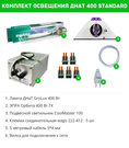 Комплект освещения ДНаТ 400 Standard Комплект освещения ДНаТ 400 Standard