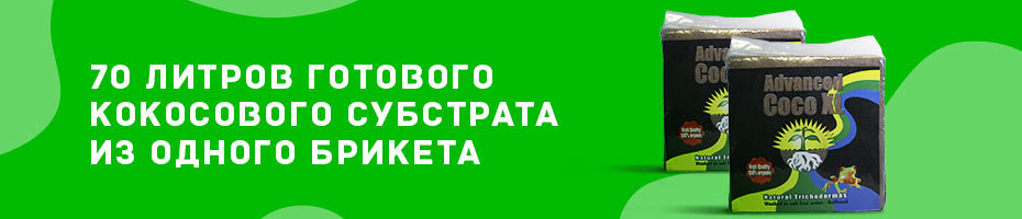 Кокосовый субстрат